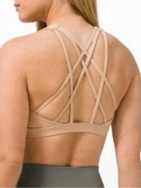 lululemon athletica Other - Lululemon Free To Be Serene Bra | Nude | Size 14